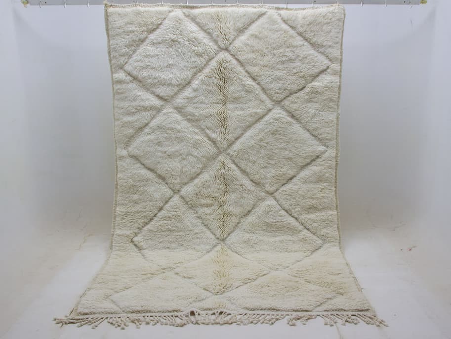 Off-White Beni Ouarain Rug