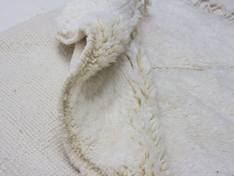 Off-White Beni Ouarain Rug