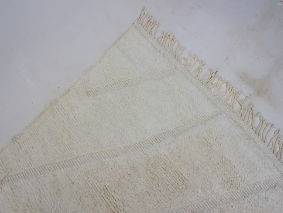 Beige Beni Ouarain Rug