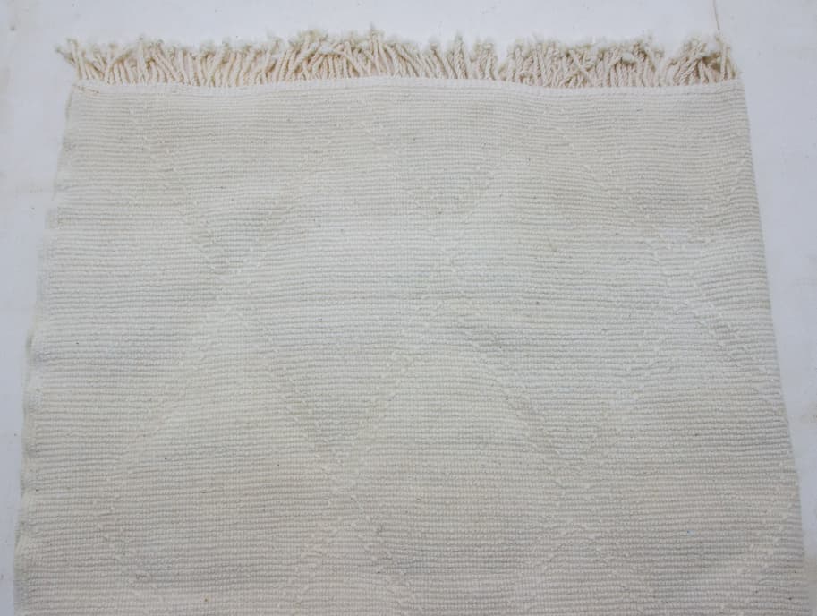 Beige Beni Ouarain Rug