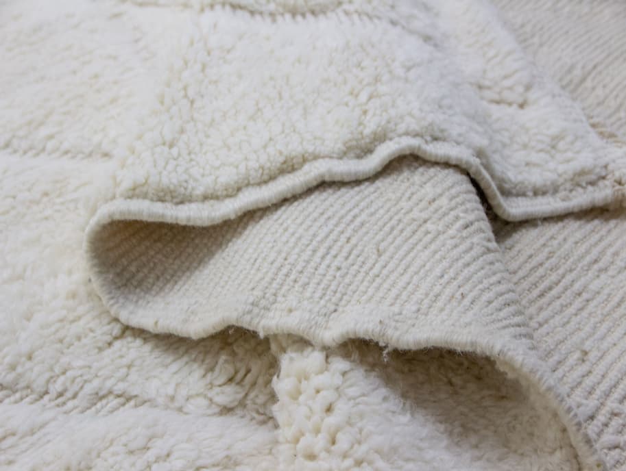 Beige Beni Ouarain Rug