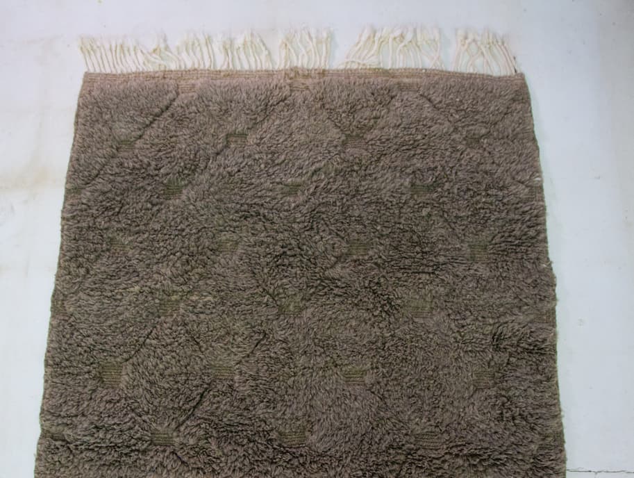 Brown Beni Ouarain Carpet