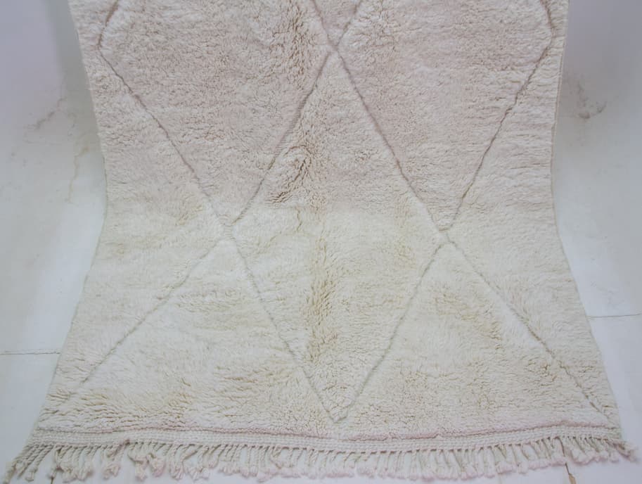 White Beni Ouarain Carpet