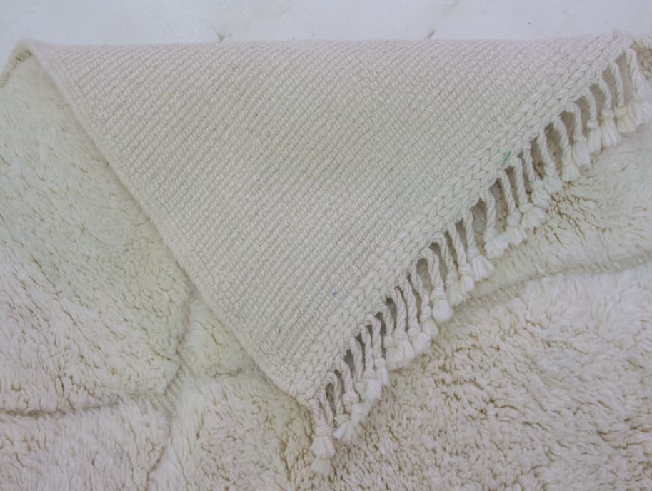 White Beni Ouarain Carpet