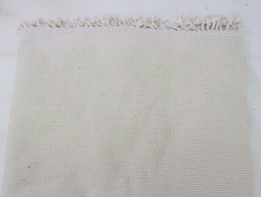 White Beni Ouarain Carpet