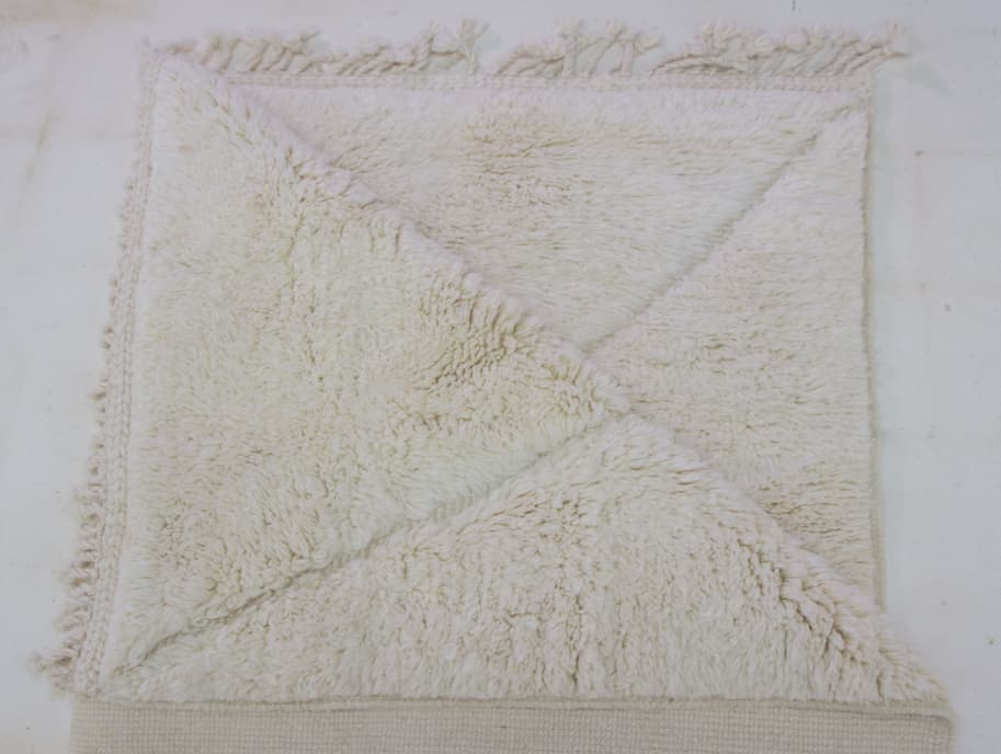 White Beni Ouarain Carpet