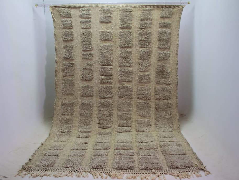 Brown Beni Ouarain Rug