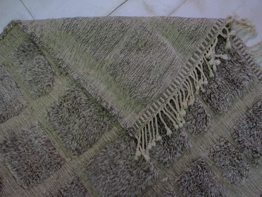 Brown Beni Ouarain Rug