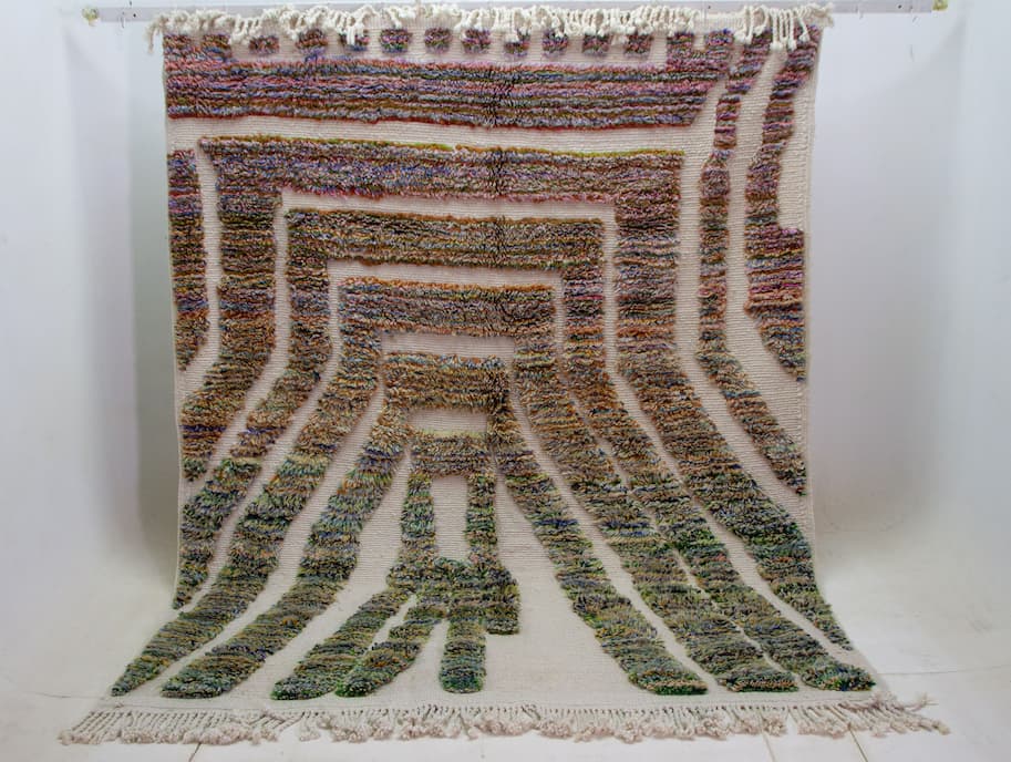 Multicolor Beni Ouarain Rug