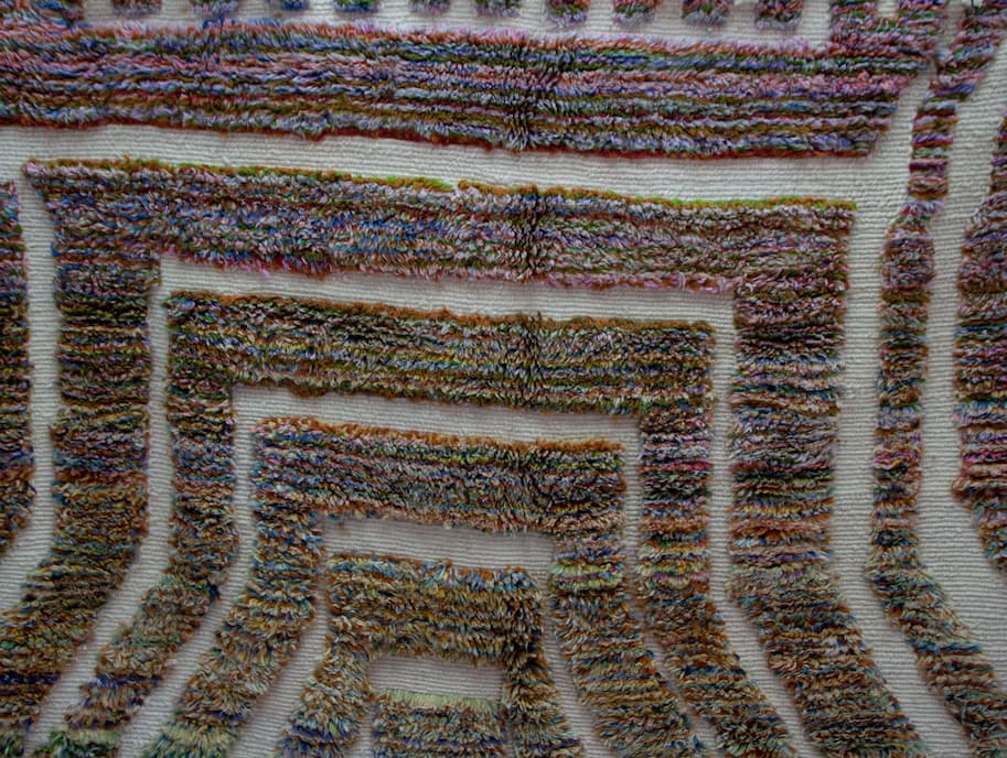 Multicolor Beni Ouarain Rug