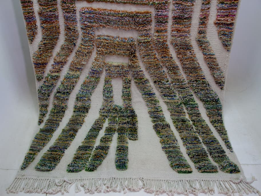 Multicolor Beni Ouarain Rug