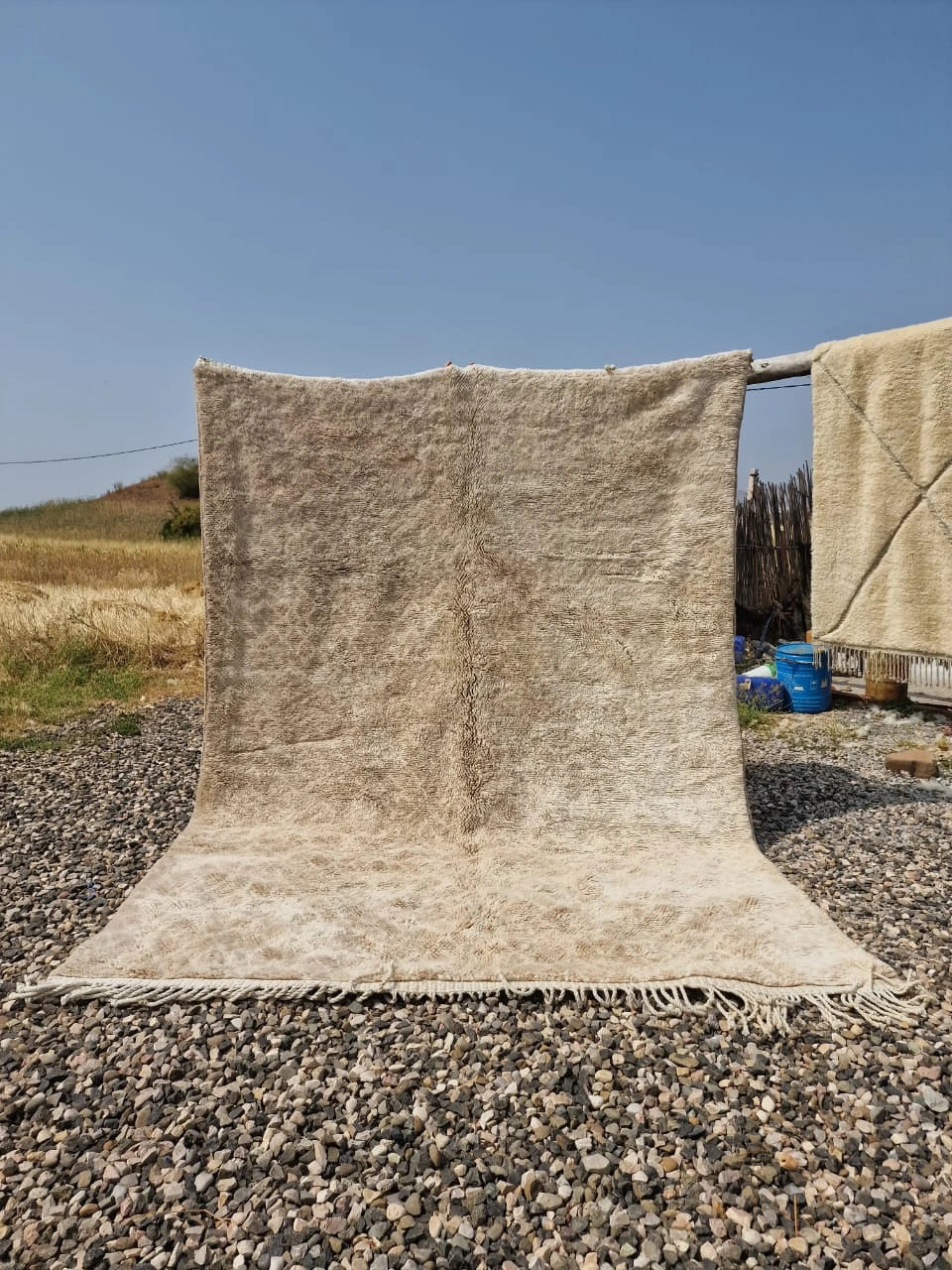 Brown Beni Ouarain Rug