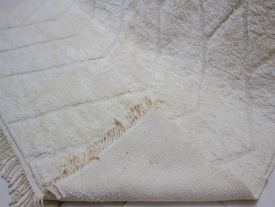 Beige Beni Ouarain Rug