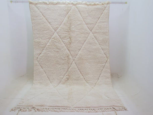 White Beni Ouarain Carpet