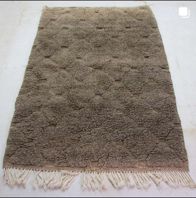 Classic Beni Ouarain Rug - Embrace Moroccan Heritage with Its Plush Wool and Timeless Tribal Patterns.